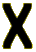 X